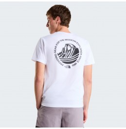 THE NORTH FACE M MOUNTAIN TEE NF0A8GA7FN4 WHITE