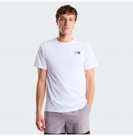 THE NORTH FACE M MOUNTAIN TEE NF0A8GA7FN4 WHITE