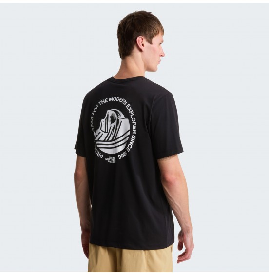 THE NORTH FACE M MOUNTAIN TEE NF0A8GA7JK3 BLACK