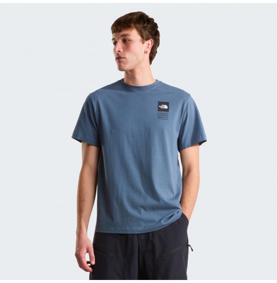 THE NORTH FACE M ICON CELEBRATION REGULAR TEE NF0A8GAS0U3 GRANITE GREY