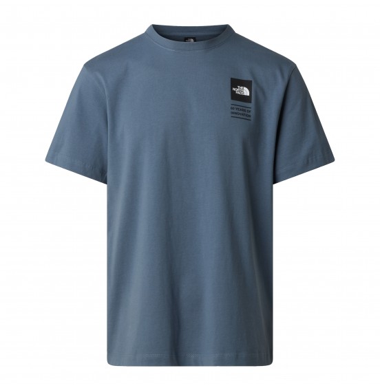 THE NORTH FACE M ICON CELEBRATION REGULAR TEE NF0A8GAS0U3 GRANITE GREY