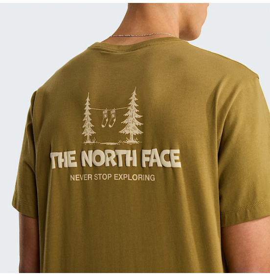 THE NORTH FACE M CAMPING RELAXED TEE NF0A8GQM2EL CEDAR