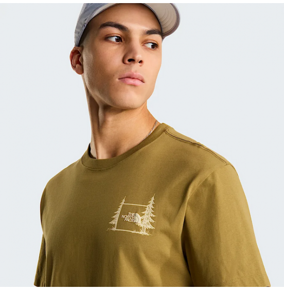 THE NORTH FACE M CAMPING RELAXED TEE NF0A8GQM2EL CEDAR