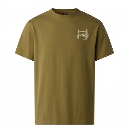 THE NORTH FACE M CAMPING RELAXED TEE NF0A8GQM2EL CEDAR