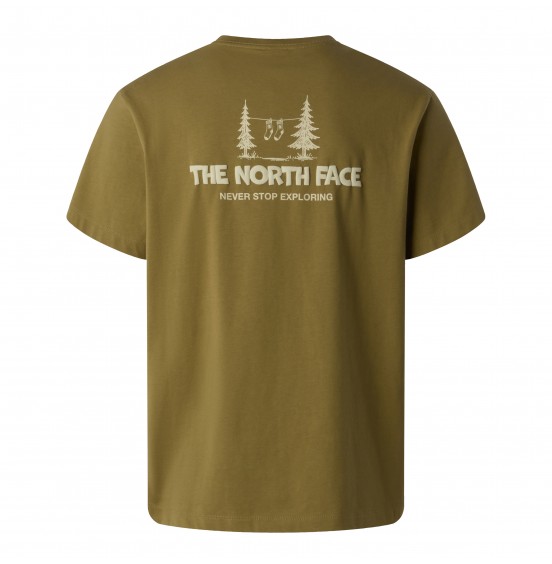THE NORTH FACE M CAMPING RELAXED TEE NF0A8GQM2EL CEDAR