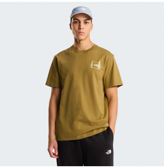 THE NORTH FACE M CAMPING RELAXED TEE NF0A8GQM2EL CEDAR
