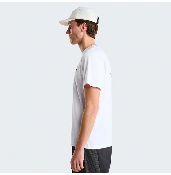 THE NORTH FACE M CAMPING RELAXED TEE NF0A8GQMFN4 WHITE