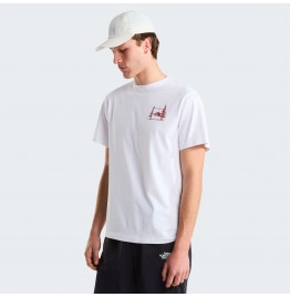 THE NORTH FACE M CAMPING RELAXED TEE NF0A8GQMFN4 WHITE
