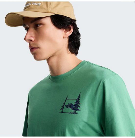THE NORTH FACE M CAMPING RELAXED TEE NF0A8GQMG57 DIMMER ALGAE