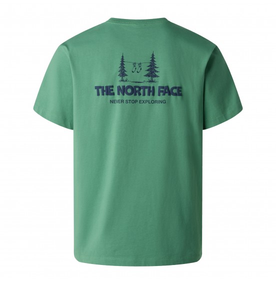 THE NORTH FACE M CAMPING RELAXED TEE NF0A8GQMG57 DIMMER ALGAE