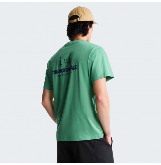 THE NORTH FACE M CAMPING RELAXED TEE NF0A8GQMG57 DIMMER ALGAE