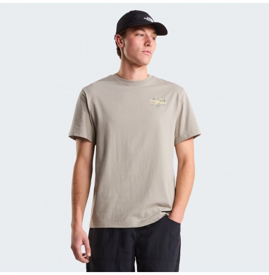 THE NORTH FACE M VAN LIFE RX TEE NF0A8GQN2MB STONE SLAB