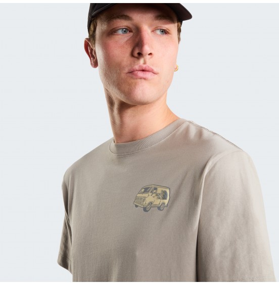 THE NORTH FACE M VAN LIFE RX TEE NF0A8GQN2MB STONE SLAB