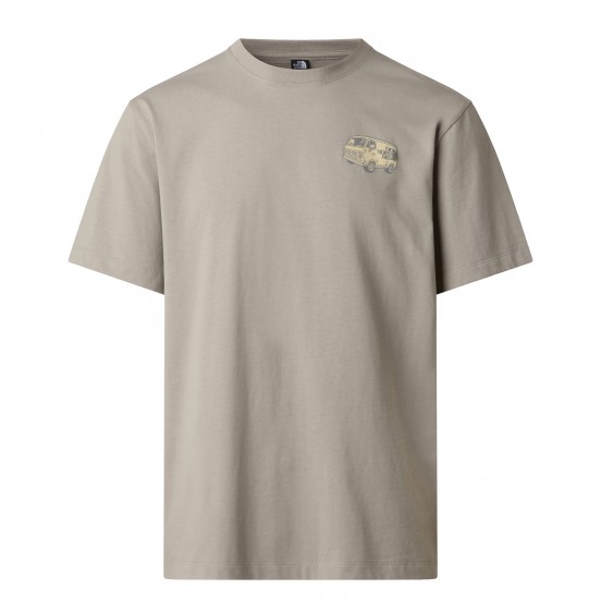 THE NORTH FACE M VAN LIFE RX TEE NF0A8GQN2MB STONE SLAB