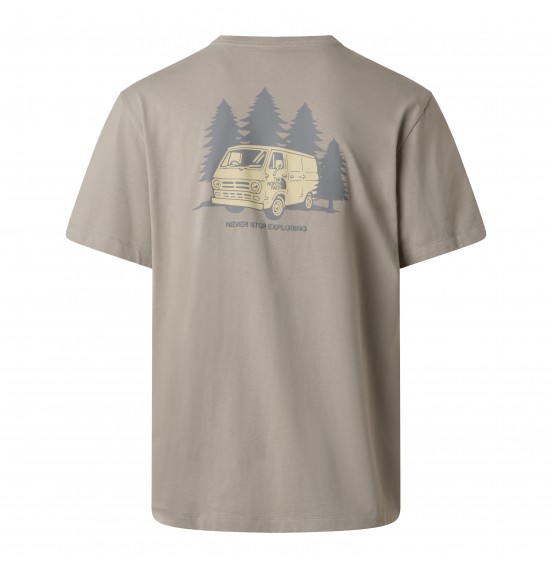 THE NORTH FACE M VAN LIFE RX TEE NF0A8GQN2MB STONE SLAB