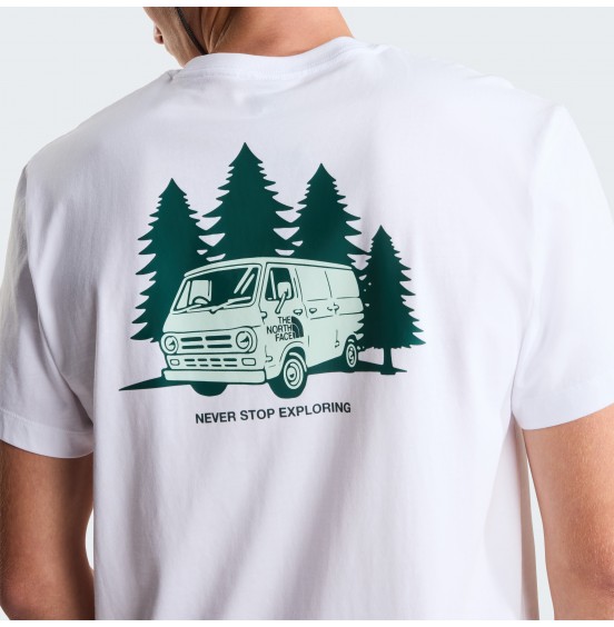 THE NORTH FACE M VAN LIFE RX TEE NF0A8GQNFN4 WHITE