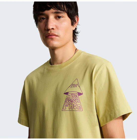 THE NORTH FACE M MOUNTAIN PLAY RX TEE NF0A8GQXG73 PEAR