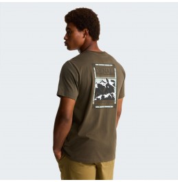 THE NORTH FACE M NORTH FACES REGULAR TEE NF0A8GUW21L NEW TAUPE GREEN