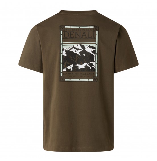 THE NORTH FACE M NORTH FACES REGULAR TEE NF0A8GUW21L NEW TAUPE GREEN