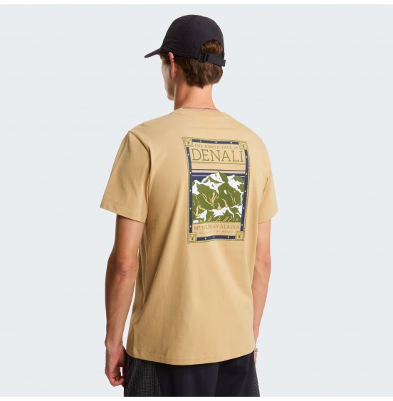 THE NORTH FACE M NORTH FACES REGULAR TEE NF0A8GUWLK5 KHAKI STONE