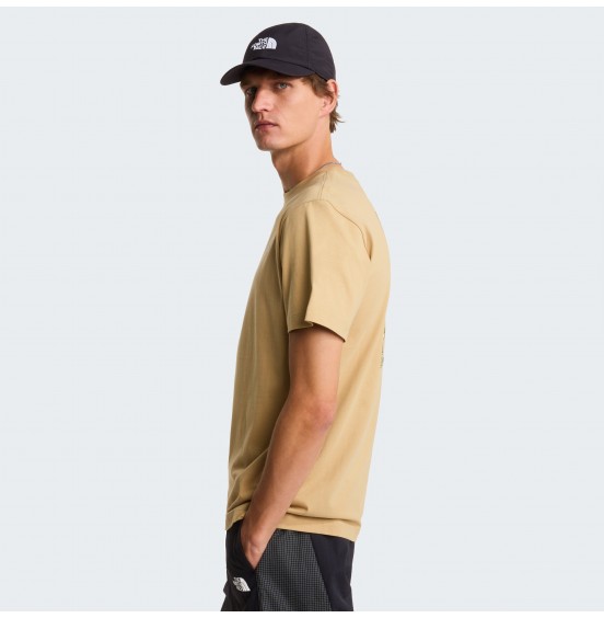 THE NORTH FACE M NORTH FACES REGULAR TEE NF0A8GUWLK5 KHAKI STONE