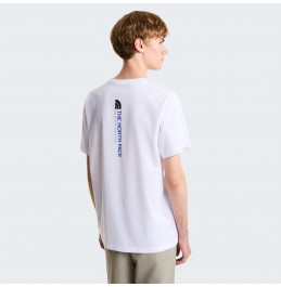 THE NORTH FACE M VERTICAL REGULAR TEE NF0A8GV1FN4 WHITE