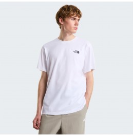 THE NORTH FACE M VERTICAL REGULAR TEE NF0A8GV1FN4 WHITE