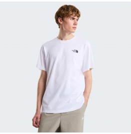 THE NORTH FACE M VERTICAL REGULAR TEE NF0A8GV1FN4 WHITE
