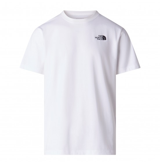 THE NORTH FACE M VERTICAL REGULAR TEE NF0A8GV1FN4 WHITE