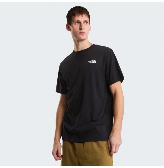 THE NORTH FACE M VERTICAL REGULAR TEE NF0A8GV1JK3 BLACK