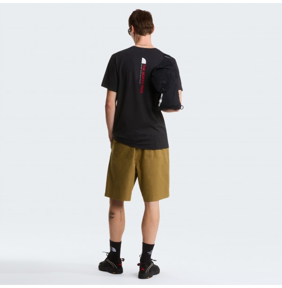 THE NORTH FACE M VERTICAL REGULAR TEE NF0A8GV1JK3 BLACK