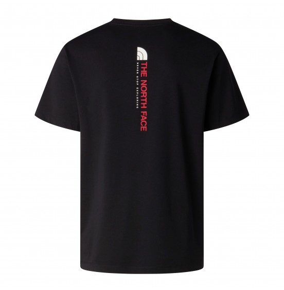 THE NORTH FACE M VERTICAL REGULAR TEE NF0A8GV1JK3 BLACK