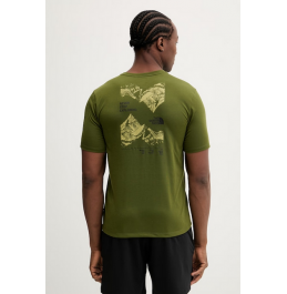 THE NORTH FACE M FOUNDATION MOUNTAINS TEE NF0A8HEYBRI WOODLAND GREEN