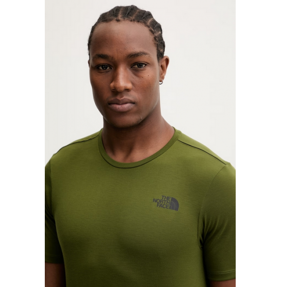 THE NORTH FACE M FOUNDATION MOUNTAINS TEE NF0A8HEYBRI WOODLAND GREEN