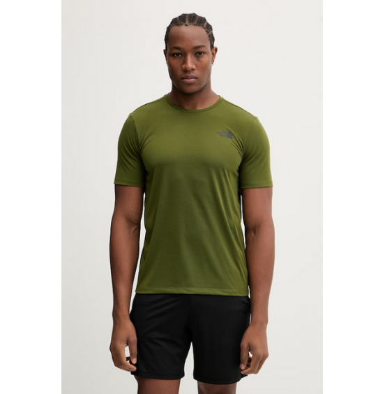 THE NORTH FACE M FOUNDATION MOUNTAINS TEE NF0A8HEYBRI WOODLAND GREEN