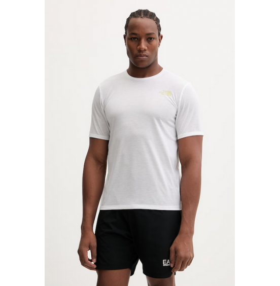 THE NORTH FACE M FOUNDATION MOUNTAINS TEE NF0A8HEYFN4 WHITE