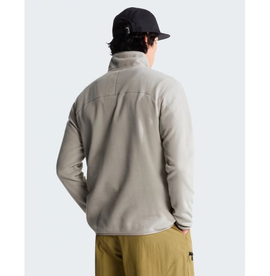 THE NORTH FACE M GLACIER 1/4 ZIP EMBROIDERED NF0A8HRW2MB STONE SLAB