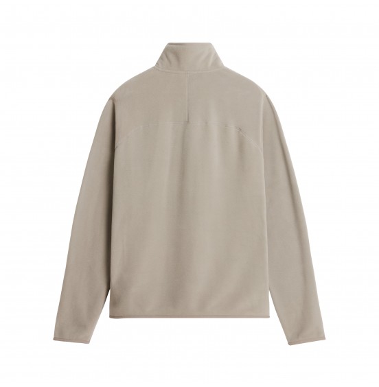 THE NORTH FACE M GLACIER 1/4 ZIP EMBROIDERED NF0A8HRW2MB STONE SLAB