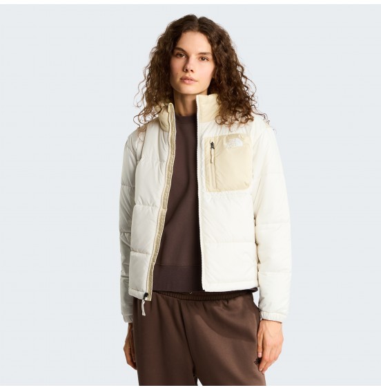 THE NORTH FACE W NUKETO SYNTHETIC INSULATED JACKET NF0A8J44JN5 WHITE DUNE