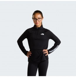 THE NORTH FACE G FLEX 1/4 ZIP GRAPHIC NF0A8J65JK3 BLACK