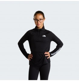 THE NORTH FACE G FLEX 1/4 ZIP GRAPHIC NF0A8J65JK3 BLACK