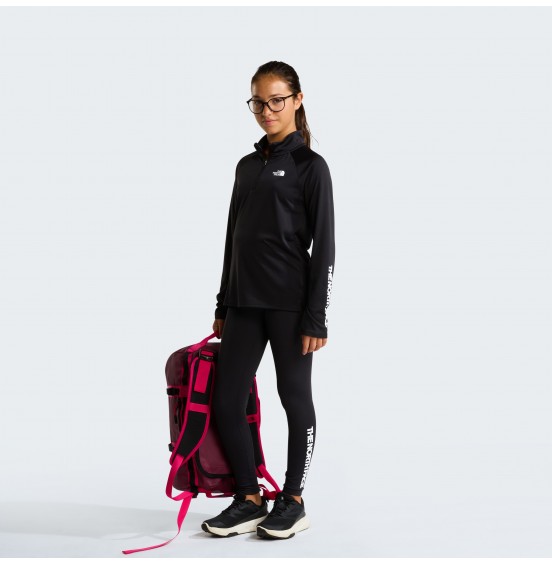 THE NORTH FACE G FLEX 1/4 ZIP GRAPHIC NF0A8J65JK3 BLACK