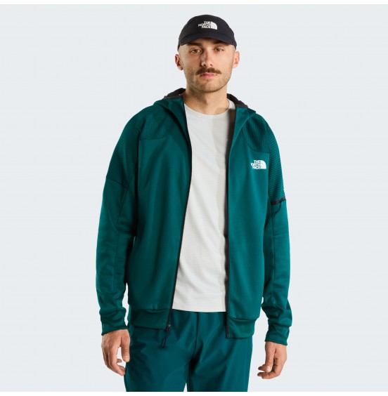 THE NORTH FACE M MOUNTAIN ATHLETICS FULL ZIP FLEECE 2.0 NF0A8J7XN4J PACIFIC TEAL
