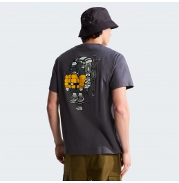 THE NORTH FACE U GEAR UP GET OUT RELAXED NF0A8JB4RHI ANTHRACITE GREY