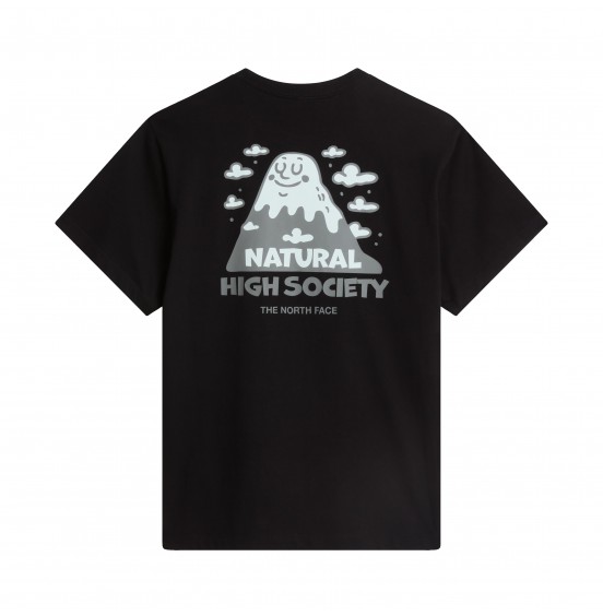 THE NORTH FACE U NAT HIGH SOCIETY RLX TEE NF0A8JPQJK3 BLACK
