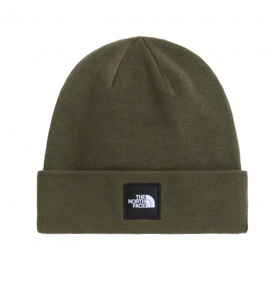 THE NORTH FACE DOCK WORKER RCYLD BEANIE NF0AHMG21L TAUPE GREEN