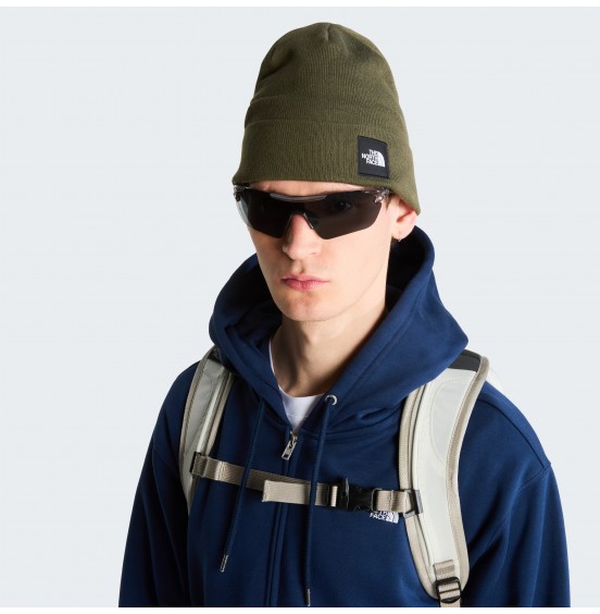 THE NORTH FACE DOCK WORKER RCYLD BEANIE NF0AHMG21L TAUPE GREEN