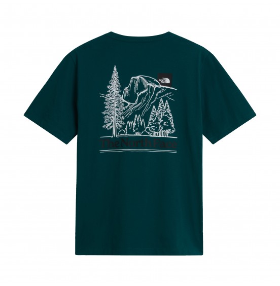 THE NORTH FACE M MONTE REG SS TEE NF0A8JAVN4J PACIFIC TEAL