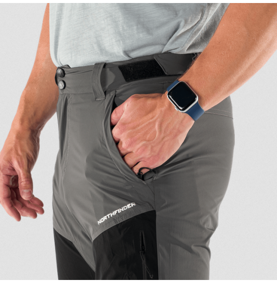 NORTHFINDER SILVESTRE ΑΝΔΡΙΚΟ ΤΕΧΝΙΚΟ ΠΑΝΤΕΛΟΝΙ NO-5069OR-411 GREY BLACK