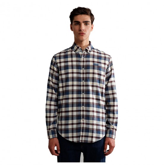 NAPAPIJRI G-TREKKING SHIRT CHECK ECRU D5C (NP0A4GOTD5C1)
